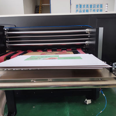 Один печатной машины умный CMYK цифров пропуска струйный принтер рифленой