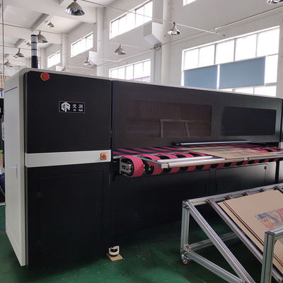 Один печатной машины умный CMYK цифров пропуска струйный принтер рифленой