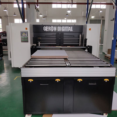 продукция гофрировала прессу струйного принтера цифров печатной машины цифров