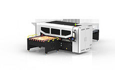 Машина струйного принтера цифровой печатной машины высокого разрешения рифленая автоматическая прямо вне